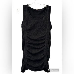 CALIA by Carrie Underwood Black/Dark Gray/White Heathered Tank